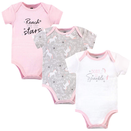 Hudson Baby Baby Cotton Bodysuits, Whimsical Unico