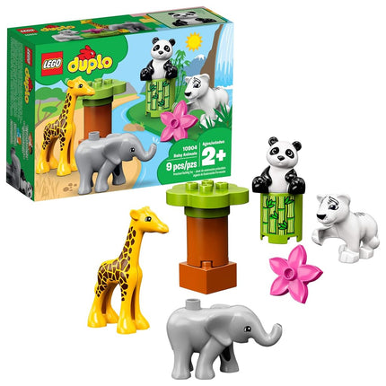 LEGO DUPLO La vie en ville : les bébés animaux 10904 – Briques de construction (9 pièces)