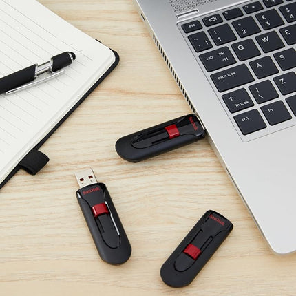 SANDISK Cruzer Glide 32GB USB-A Flash Drive- 3 Pack
