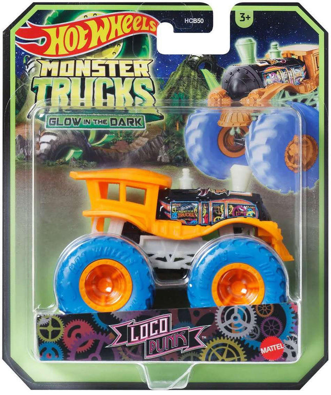 Hot Wheels Monster Trucks - (Glow in the Dark Loco