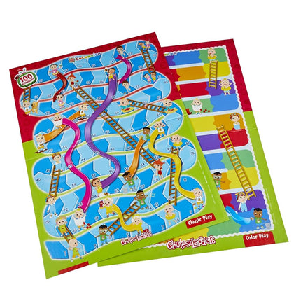 Hasbro Gaming Chutes and Ladders: CoComelon Edition Board Game for Kids Ages 3 and Up, Preschool Game for 2-4 Players