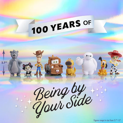 Disney100 ans à vos côtés, ensemble de 8 figurines en édition limitée, jouets pour enfants sous licence officielle par Just Play, pour les 3 ans et plus