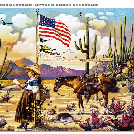 Buffalo Games - Charles Wysocki Love Letter - 500 Piece Puzzle for Adults