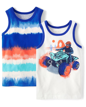The Children's Place Boys' Sleeveless Tank Top Shi