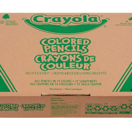Crayola Coloured Pencils Classpack, 462 Count