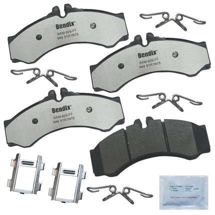 Bendix Fleet Metlok Severe Duty Metallic Front/Rea