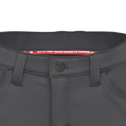 Red Kap Women's Cooling Work Pant, Carbon, 6 Short