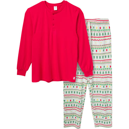 Gerber Unisex Baby Holiday Family Matching Pajamas, Oh What Fun Fairisle, Large