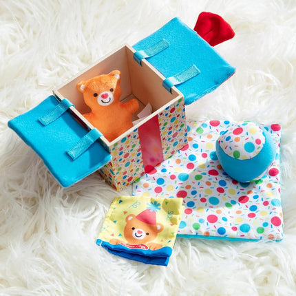 Melissa & Doug Surprise Gift Box Infant Toy| Developmental Toy for Toddlers | Sensory Toys for Children | 0+ | Gift for Baby Boys or Baby Girls - FSC Certified