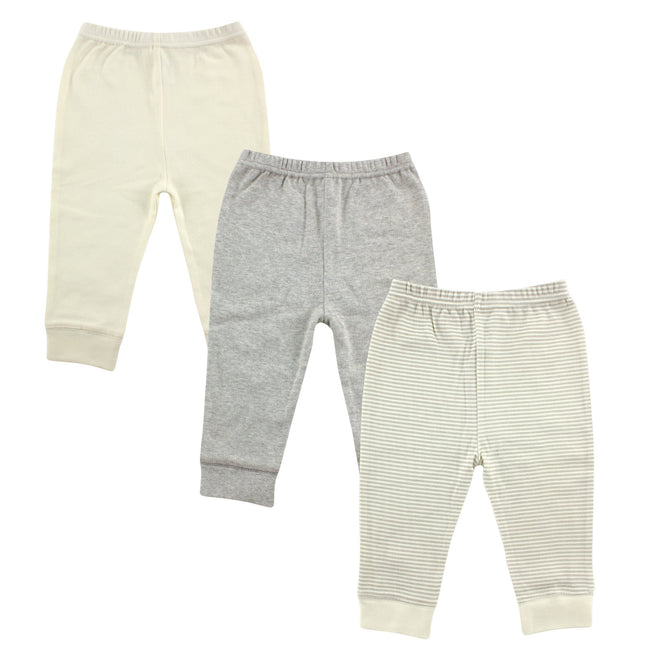 Luvable Friends Baby Boys' Cotton Pants, Neutral G