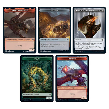 Magic The Gathering Mazo de Comandante Inicial - Destrucción Dracónica (Rojo - Verde)
