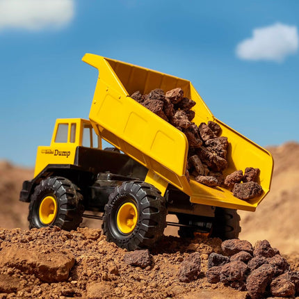 Tonka Retro Mighty Dump Truck - Collector's Edition - Made with 2X More Steel, Kids Construction Toy, Metal Truck, Toy Truck for Boys and Girls, Kids, Toddlers, Ages 3+