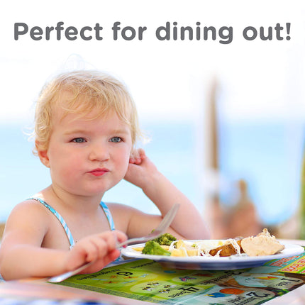 Disney Pooh Table Topper Disposable Stick-in-Place Placemats , 50-Count by Disney