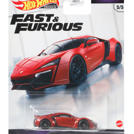 Hot Wheels Mattel GBW75; GRL70 Fast & Furious - W 