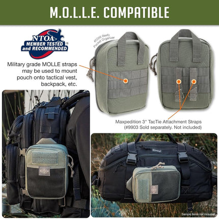 Maxpedition Gear Beefy Pocket Organizer, Foliage Green