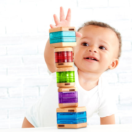 Fisher-Price Wooden Toys Surprise Inside Shapes Set