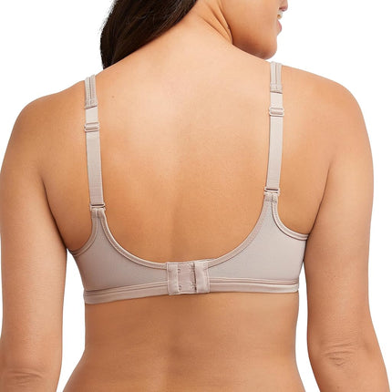 Bali Womens One Smooth U Lace Minimizer Bra, Underwire Full-Coverage Convertible Bra, Evening Blush, 38D