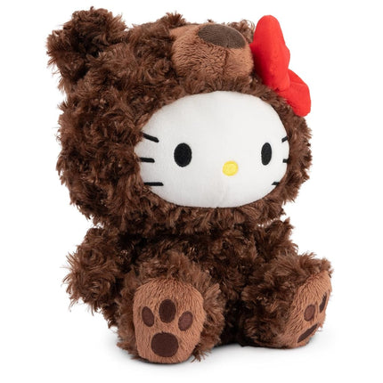 GUND Sanrio Hello Kitty Philbin Teddy Bear Plush Toy, Premium Stuffed Animal for Ages 1 and Up, Brown, 10�