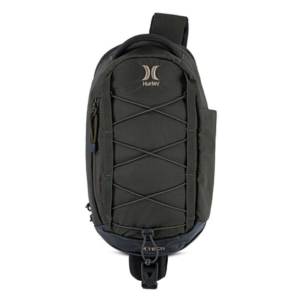 Hurley Men's Crossbody Sling Bag, Cargo, One Size,