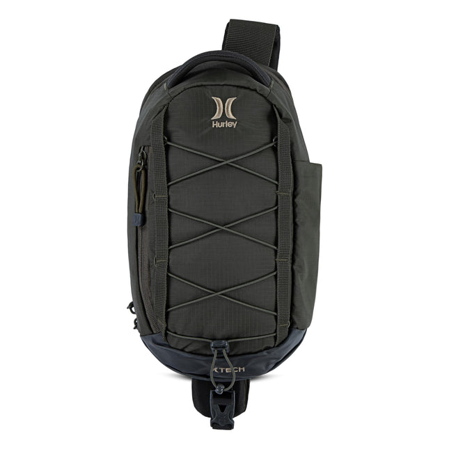 Hurley Men's Crossbody Sling Bag, Cargo, One Size,
