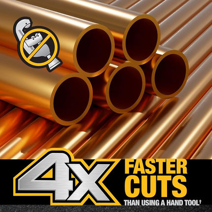 DEWALT Impact Connect Copper Pipe Cutter, Impact Driver Attachment, Tubing Cutter (DWACPRIR)