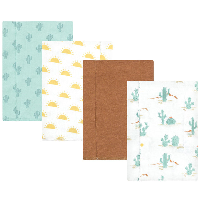 Hudson Baby Unisex Baby Cotton Flannel Burp Cloths