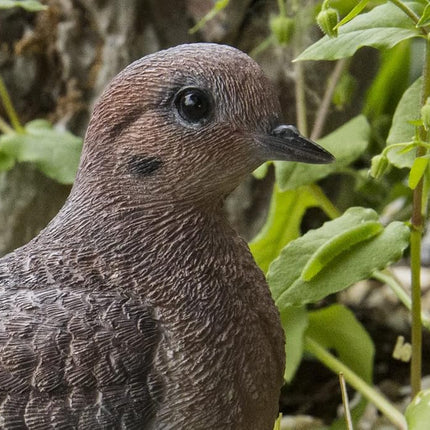 Hi-Line Gift Various Bird on Stump Statues (Mourning Dove)
