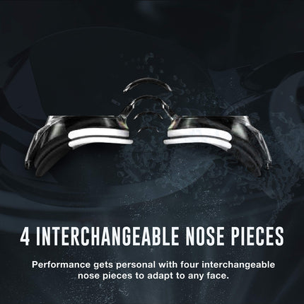 Lunettes de natation de compétition Speedo Vanquisher 2.0 miroir anti-buée, rouges
