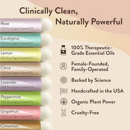 Smell Training Kit, Restore Sense of Smell and Taste, 8 Unique Scents, Made in The USA