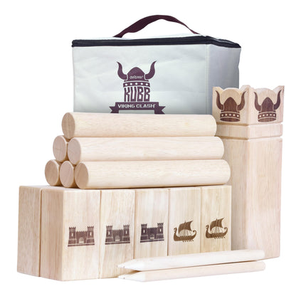 GoSports Regulation Size Kubb Viking Clash Toss Ga