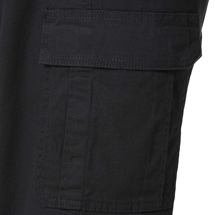 Wrangler Men's Jeans Cargo Pant, Relaxed Fit, Straight Leg, Black, 34W / 32L