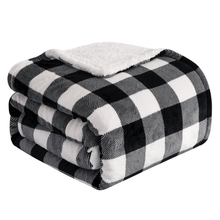 Elegant Comfort Ultra Soft Reversible Buffalo Plai