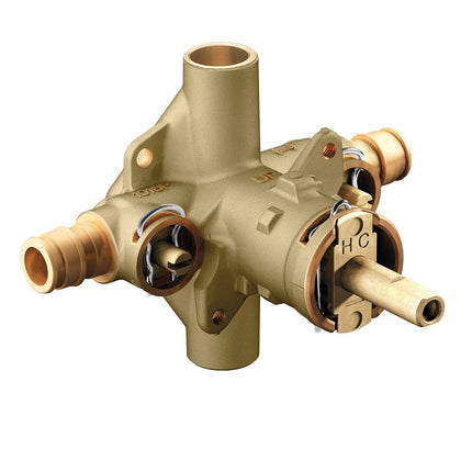 Moen 62385 1/2-Inch Posi-Temp M Pact Tub and Shower Pressure Balanced Valve with Stops