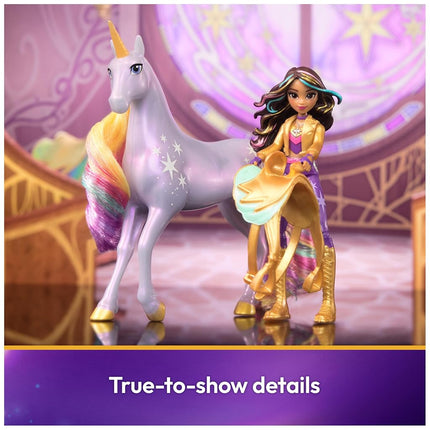 Unicorn Academy, Sophia & Wildstar Set with 2 Riding Accessories and Hair Styling Tool, Dolls and Unicorn Toys for Girls Aged 4 and up
