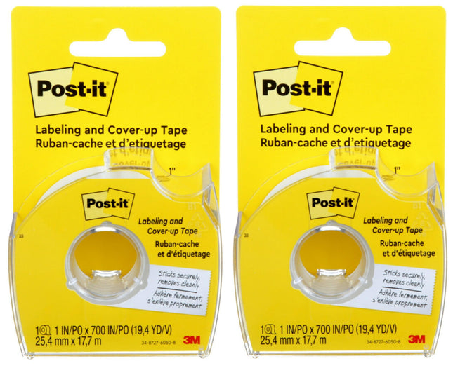 Post-it : Removable Cover-Up Tape, Non-Refillable,