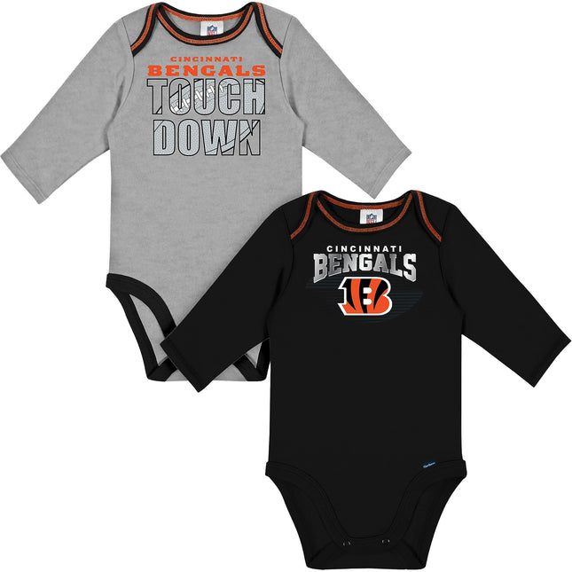 Gerber Unisex Baby Standard NFL Team 2 Pack Long S
