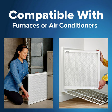 Filtrete 12x12x1 AC Furnace Air Filter, MERV 5, MPR 300, Capture Unwanted Particles, 3-Month Pleated 1-Inch Electrostatic Air Cleaning Filter, 6-Pack (Actual Size11.81x11.81x0.81 in)