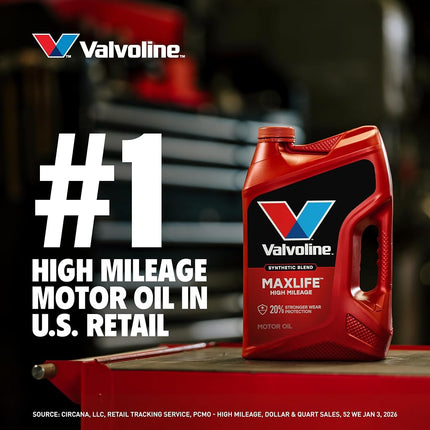 Valvoline MaxLife 10W-30 Synthetic Blend Motor Oil, 4.7l.