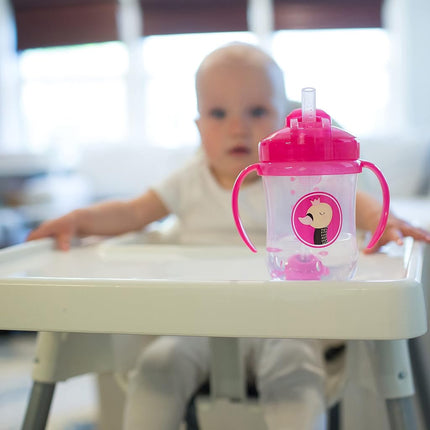 Kit de remplacement de paille pour la tasse à paille Dr. Brown's Baby's First avec une paille et une brosse de nettoyage, sans BPA