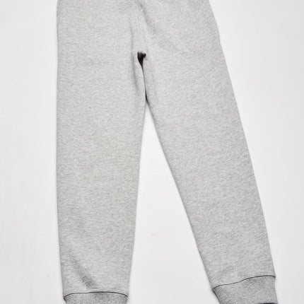 Nautica Pantalon de jogging basique en molleton pour garçon, taille élastique avec cordon de serrage, mélange de coton super doux, gris, 18-20