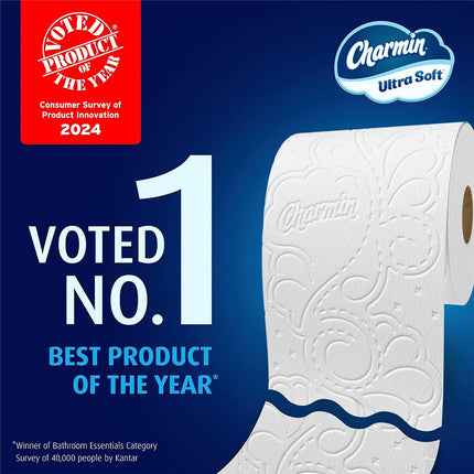 Charmin Ultra Soft Toilet Paper 6 Mega Rolls = 24 Regular Rolls