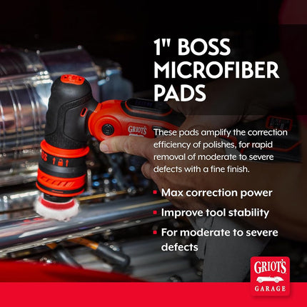 BOSS 1" Microfiber Pads (Set of 6)