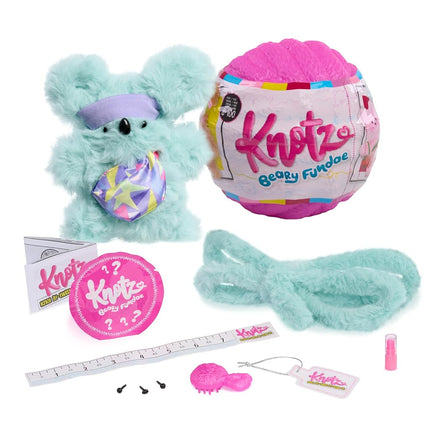 Just Play Knotz Beary Fundae 3-Pack, Kids Toys for Ages 8 Up
