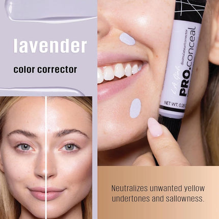 L.A. Girl HD Pro.Conceal, Lavender Corrector GC993