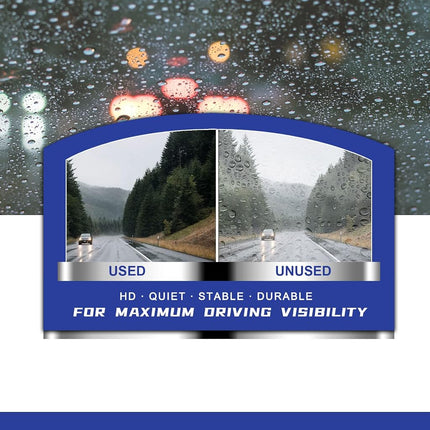EMITHSUN OEM QUALITY 28" + 17" Premium All-Seasons Stable And Quiet Windshield Wiper Blades(Set of 2)