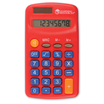 Calculadoras arcoíris de Learning Resources