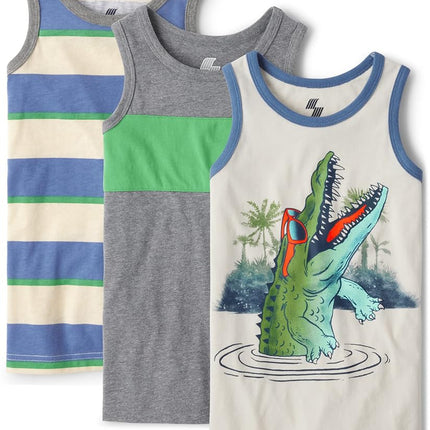 Débardeur The Children's Place pour grands garçons, motif Gators, taille M