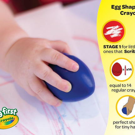 Crayola My First Palm-Grip Crayons