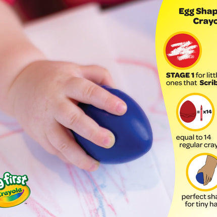 Crayola My First Palm-Grip Crayons