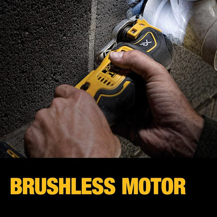 DEWALT 20V Max XR Oscillating Multi-Tool, Variable Speed, Tool Only (DCS356B)